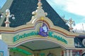 Enchanted Kingdom theme park arch facade at daytime in Santa Rosa, Laguna, Philippines