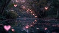 enchanted love forest in valentines day pragma