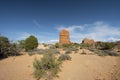 Enchanted Rock Arches National Park Moab Utah Royalty Free Stock Photo