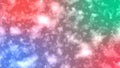 Enchanted Skies: A Fantasy Animation of Colorful Noisy Clouds.