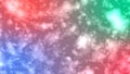 Enchanted Skies: A Fantasy Animation of Colorful Noisy Clouds.