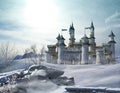 Enchanted Winter Fairytale Princess Castle