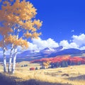 Enchanting Autumn Mountain Landscape Royalty Free Stock Photo