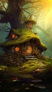 The Enchanting Cottage: A Cozy Hideaway in the Woods, Home to a