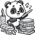 Enchanting 3D Play: Panda Coloring Book Magic