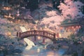 Enchanting Depiction Of A Dreamlike Japanese Fantasy World