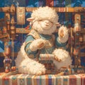 Enchanting Sheep Artisan: A Whimsical Woolly Tale