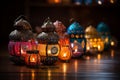 Enchanting Diwali Lanterns: Vibrant Colors and Intricate Designs Illuminate the Night