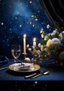 Enchanting elegance banquet illustrations that speak to you