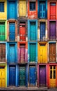 Enchanting Entries: AI-Generated Amazing, Interesting, Colorful Doors