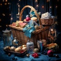 Enchanting Festive Hamper filled with Magical Objects