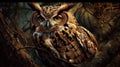 Enchanting Forest Owl A Wise Guardian of Nature