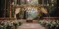 Enchanting Forest Wedding Ceremony - Whimsical Matrimony - Ethereal Forest Glow - Romantic Fairy Tale