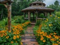 Enchanting Garden Oasis: Exploring Wisconsin\'s Helianthus Park a