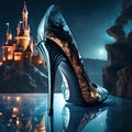 Enchanting Glass Heel: Fairy Tale Castle