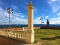 Enchanting Govone castle`s view, Piedmont region, Italy. Art, architecture, history and urban design