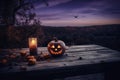 Enchanting halloween night