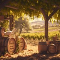 Charming Vineyard Scenery with Befuddled Goose Guide