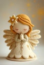 felt fairy doll