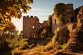 Enchanting Medieval Castle Amidst Natures Splendor