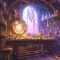 Enchanting Medieval Locksmith Shop