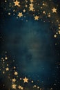 Enchanting Nightscape: A Magical Book of Gold Stars and Swirly E