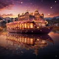 Enchanting Palace Floating on Sparkling Waters in Udaipur, India