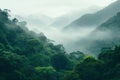 Enchanting Rainforest Serenity Revealed. Generative ai.