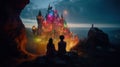 Enchanting Realm: Tim Walker\'s Sony A9 captures magical kingdom with glittering castles and creatures