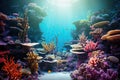 Enchanting Underwater Coral Reef generated by AI