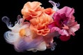 Enchanting Underwater Coral Rituals. Abstract Infusion of Ethereal Essence and Dynamic Movement