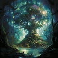 Enchanting Whispers: Mystical Tree Spirits