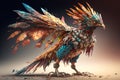 ragon renderingShimmering Dragon: A Detailed and Unrealistic Rendering