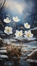 Enchanting Winter Blooms: A Mythical Studio Collection of Lumino