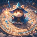 Enchanting Wizard Hamster, Spellbinding Adventure Awaits!