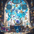 Enchanting Wizard\'s Study - Fantasy Illustration