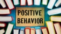 Encircling Knowledge: Books Shaping Positive Behavior. Concept Encircling Knowledge, Books,