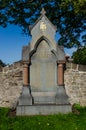 Enclosure and memorial for victims of a railway accident