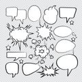 Encounter magazine narration comics computer concept conversations dialog different Royalty Free Stock Photo