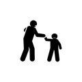 Encourage, parent, family, positive icon. Element of positive parenting icon. Premium quality graphic design icon. Signs and