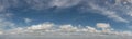 Encroaching rain clouds, panorama format Royalty Free Stock Photo