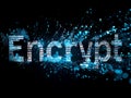 encrypt symbol, AI generated