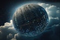 Encrypted Data Cloud: Futuristic Planetary Storage Solutio