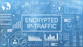 Encrypted IP-Traffic, Animated Typography