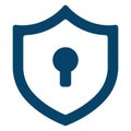 Encryption Vector Icon that can be easily modified  or edit Royalty Free Stock Photo