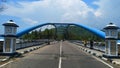 End of The Blue Arch Bridge