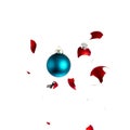 The end of christmas balls Royalty Free Stock Photo