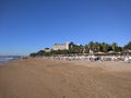 The end of a great summer time at the beach An Antalya Side