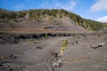 End of kilauea iki trail at hawaii volcanoes national park