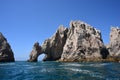 The end of land cabo Royalty Free Stock Photo